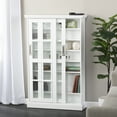 thumbnail image 5 of Sliding Door Media Cabinet, White, 5 of 8