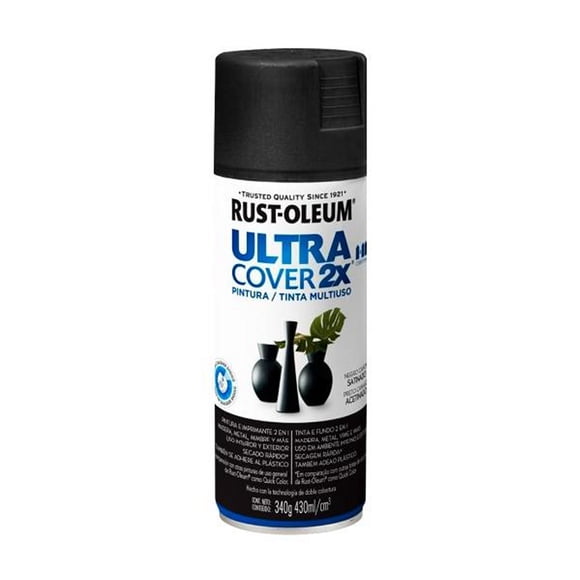 pintura en aerosol de 430 ml negro