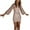 Khaki, variant on Womens Cocktail Dresses Puff Sleeve Sequin Bodycon Dress Sparkly Glitter Mini Dress Long Sleeve Party Dresses Black