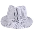 thumbnail image 2 of Sombrero de Lentejuelas LED Traje de uchón de Accesorio de Disfraces de Carnaval Adultos/Niños Soledad Sombrero de jazz, 2 of 10