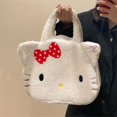 thumbnail image 2 of Bolso de felpa de un solo hombro de Hello Kitty, bolso versátil de Sanrio, bolso de mano de dibujos animados Kawaii, dos tamaños, regalo de cumpleaños y vacaciones, 2 of 4