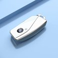 thumbnail image 3 of Key Fob Cover Compatible with BMW IX I7 X7 3 4 5 7 Series 740i M3 Keychain Case Holder Protector,B White, 3 of 4