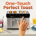 thumbnail image 2 of Chefman - Smart Touch Tostador 4 rebanadas digital, 6 definiciones de tonalidad., 2 of 7