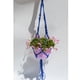 thumbnail image 2 of Maceta colgante para plantas, ideal para interiores, exteriores, techos, terrazas y balcones (azul), 2 of 6