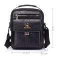 thumbnail image 1 of Bolsa cruzados Vintage para hombre de mensajero de cuero PU cruzados para el trabajo JShteea Para Estrenar, 1 of 5