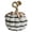 White#02, variant on CoreLiving Black and White Pumpkin Decor Striped Decorative Pumpkin Table Centerpiece for Fall Decorations for Home and Halloween Indoor Decor