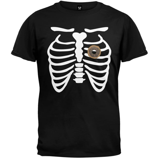 T-Shirt Costume de Squelette Cœur Beigne