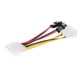 thumbnail image 3 of 4x -Splitter Cable De Ventilador 1 A 4x3pin Ajuste La 12V 5V Para PC, 3 of 9