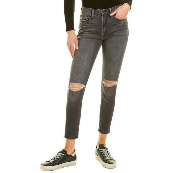 HUDSON Jeans womens Blair Phoenix High-Rise Skinny Ankle Jean, 24, Black