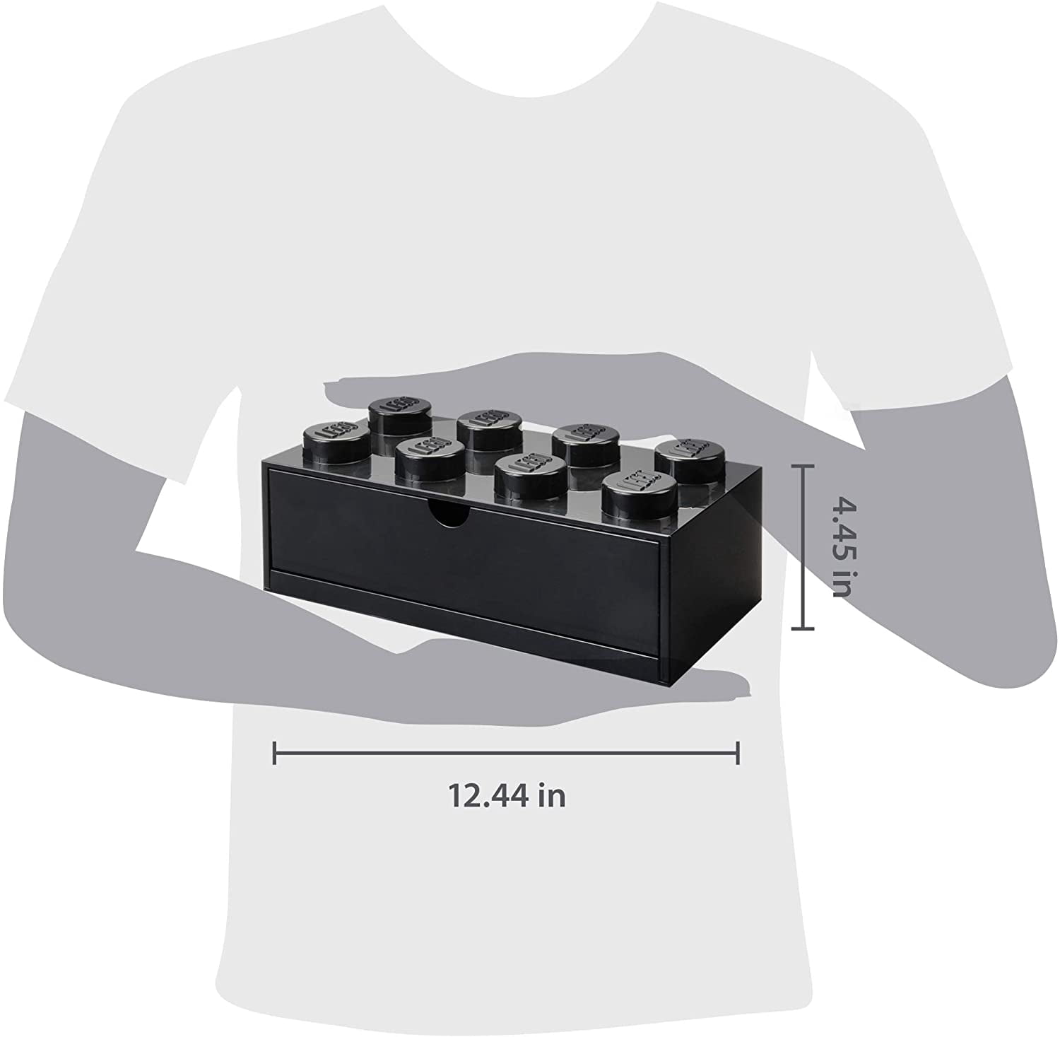 Room Copenhagen, Lego Desk Stackable Storage - 12.4??? x Brick (40211733-Parent)