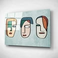 thumbnail image 2 of Epic Art 'FACES LINE ART 2' by Irena Orlov, Acrylic Glass Wall Art, 24"x16", 2 of 3