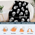 Halloween Throw Blanket Vintage Skull Throw Blanket Halloween