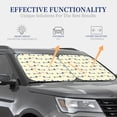 thumbnail image 4 of Saiise Dachshund Dog Puppy for Foldable Car Sun Shades (2-Pack) Offer Sun Protection with an Easy-fold Design for Convenient Windshield Shading-Medium, 4 of 6
