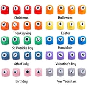 Every Occasion Year Round Scrapbook Paper Punchers-40 Unique Designs for Christmas-Easter, St. Patrick's Day, Easter, DIY Craft Kit & Accessory, Holiday Card Confetti Invitation Making Kid Adult
