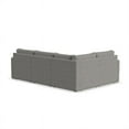 thumbnail image 2 of Flexsteel Flex 4-Seat Fabric Sectional with Standard Arm in Gray, 2 of 2