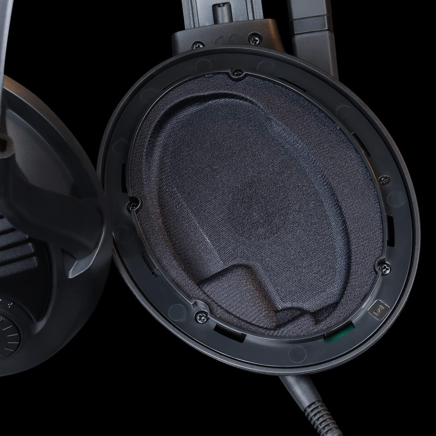 Massdrop x Sennheiser PC37X Gaming Headset Noise-Cancelling Microphone with Over-Ear Open-Back Design, 10 ft Detachable Cable, and Velour Earpads,Black