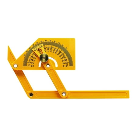 

Folding Protractor Angle Woodworking Measurement Ruler degree to