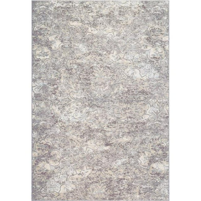 Dynamic Rugs FC46969056555 3 Pi 11 Po x 5 Pi 7 Po Fresque 96905 Rectangle Zone de Transition Tapis - 6555 Beige & Taupe