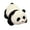 Black-25cm, variant on Soft Plush Panda Decorative Pillow Stuffed Panda Plush Pillow Plush Toy Cushions for Bed Sofa, Sleep Cushions