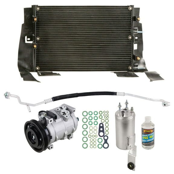 For Chrysler PT Cruiser 2004-2009 A/C Kit w/ AC Compressor Condenser & Drier - BuyAutoParts