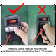 thumbnail image 2 of Probador de Frecuencia de Llave de Coche 10-1000 MHZ, PL00 Detector de Comprobador de Control Remoto RF IR para TV de Puerta, Herramienta de Inspección, 315, 433, 902 MHZ, 2 of 5