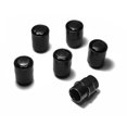 thumbnail image 1 of Rugged Ridge Wheel Lock 16715.21 Lug Nut Lock; 1/2 Inch x 20 Thread Size; 60 Degree Conical; Acorn; Black; Steel; Pack Of 5 With Key, 1 of 1
