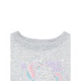 thumbnail image 3 of Garanimals Baby Girl Graphic Fleece Sweatshirt, Sizes 6-24 Months, 3 of 3