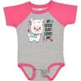 thumbnail image 3 of Inktastic My Great Aunt Loves Me- cute and happy llama Boys or Girls Baby Bodysuit, 3 of 5