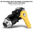 thumbnail image 4 of Espesar Accesorios De Tanque De Agua Rosca Gruesa De 2 Pulgadas A Rosca Fina Conector De Manguera De Válvula De Tanque Ibc Methold TO003414-00, 4 of 7