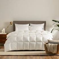 Serta Down Illusion Alternative Extra Warmth Comforter, King/Cal King, White