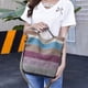 thumbnail image 2 of Bolsa de compras de bolsas portátiles de lona de lona de múltiples capas 1pc (color surtido), 2 of 6