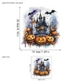 thumbnail image 3 of PRETXORVE Halloween Window Clings Halloween Decorations Indoor Halloween Window Stickers Cute Pumpkin Ghost Halloween Window Decorations Halloween Window Decals, 3 of 5