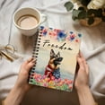 thumbnail image 3 of Freedom German Shepherd on Independence Day 4th of July Spiral Bound Journal Alsatian Dog Lover Gifts 5x7in Spiral Notebook - 01005, 3 of 5