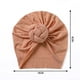 thumbnail image 4 of Gorro indio para recién nacido, gorro de algodón con lazos bonitos, turbante para bebé, niño y niña gorros para, accesorios para el cabello, novedad, 3M-5T, 4 of 4