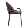 thumbnail image 4 of ZUO Chaise de Salle à Manger Kurt (Set de 2) Brun Foncé, 4 of 12