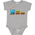 thumbnail image 3 of Inktastic Colorful Toy Train Boys or Girls Baby Bodysuit, 3 of 5