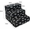 thumbnail image 5 of Pet Travel Mat, Fleece Covered Steps for Portable Dog Ramp, Joint-Friendly Design for Pets with Back and Joint Issues, Comfortable for Walking and Sitting, Access Couches Beds, 5 of 5