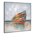 thumbnail image 1 of Gild Design House Bord de Mer Couleur Peint à la Main Toile, 1 of 1