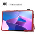 thumbnail image 2 of Labanema Compatible with Lenovo Tab P12 Pro Case,PU Leather Folio 2-folding Stand Cover With [Auto Wake/Sleep] for Lenovo Tab P12 Pro (TB-Q706F /TB-Q706Z) 12.6" Tablet,Red, 2 of 5