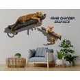 thumbnail image 4 of Wall-Ahhh!™  3-D Floating Lioness Wall Decor Decal "Matriarch", 4 of 4