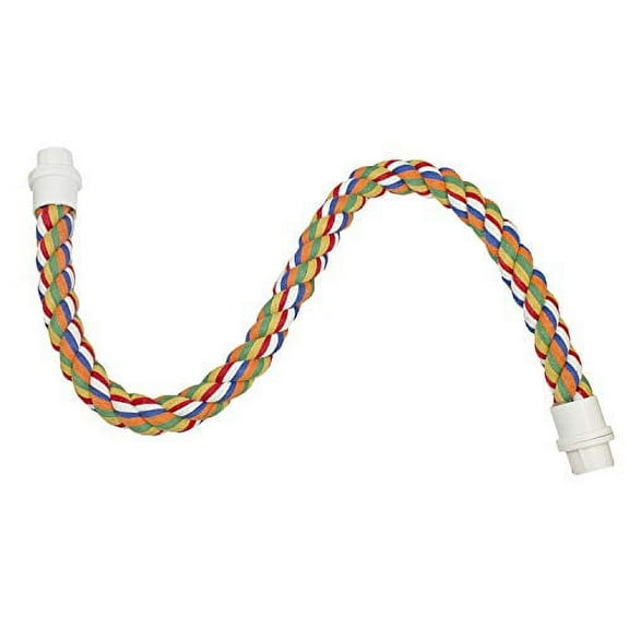 Exotic Nutrition Flex Rope (Medium) - Small Animal Cage Accessory - Sugar Glider Squirrel, Marmoset, Bird and Other