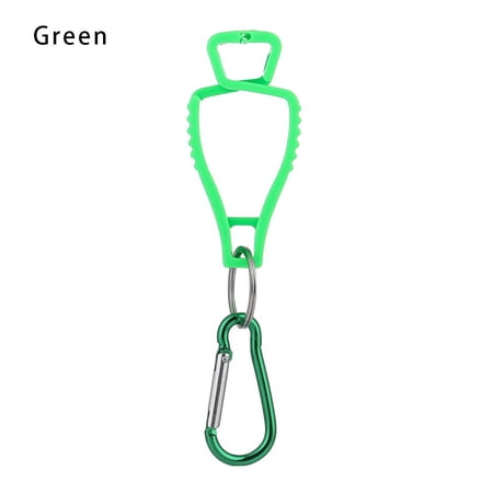 High Quality Safety Work Tools 11.5cm Multifunctional Grabber Holder Hanger Clamp Grabber Catcher Glove Clip Guard Labor GREEN