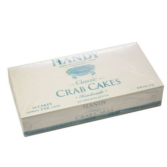 Handy Classic Crab Cake, 3 Ounce -- 24 per case.