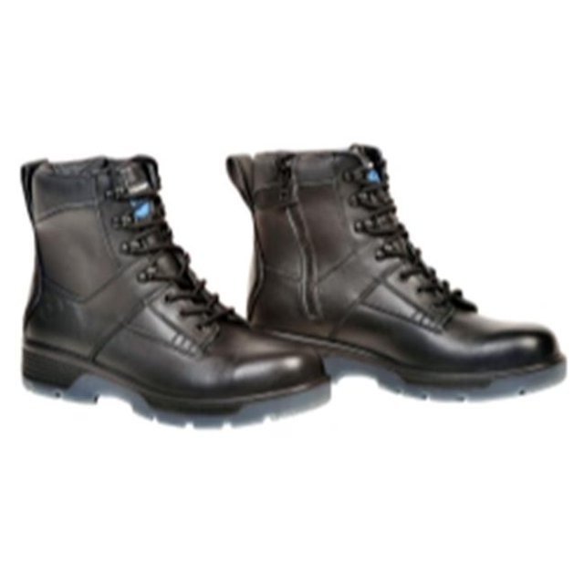 Bottines en Composite à Fermeture Éclair Latérale Noires de 6 Po - Taille 7.5
