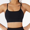 thumbnail image 1 of Traje de Yoga sin costuras para mujer, ropa deportiva ajustada de cintura alta para Fitness, Top corto de manga larga para gimnasio, mallas deportivas, 1 of 5