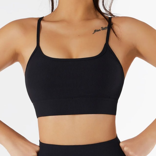Traje de Yoga sin costuras para mujer, ropa deportiva ajustada de cintura alta para Fitness, Top corto de manga larga para gimnasio, mallas deportivas