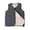 Dark Gray, variant on Baby Boys Girls Warm Jacket Cotton Vest Sleeveless Spring Fall Unisex Infant Toddler Padded Waistcoat 8-15Y Black