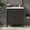31" Black, variant on LHSHID 30 Inches Bathroom Vanity with Ceramic Sink,Faux Aged Finish,Vintage Rustic Bathroom Cabinet with Bronze Pulls and 2 Soft-Closing Doors,Antique White
