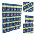 thumbnail image 4 of Numbered Pocket Chart Classroom Pocket Chart for Phone Hanging Classroom Organizer, 4 of 9