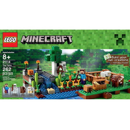 LEGO Minecraft The Farm (Minecraft Best Way To Farm)